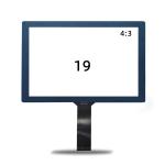 19 Inch Projected Capacitive Touch Screen Overlay Kit Panel LVD Certified