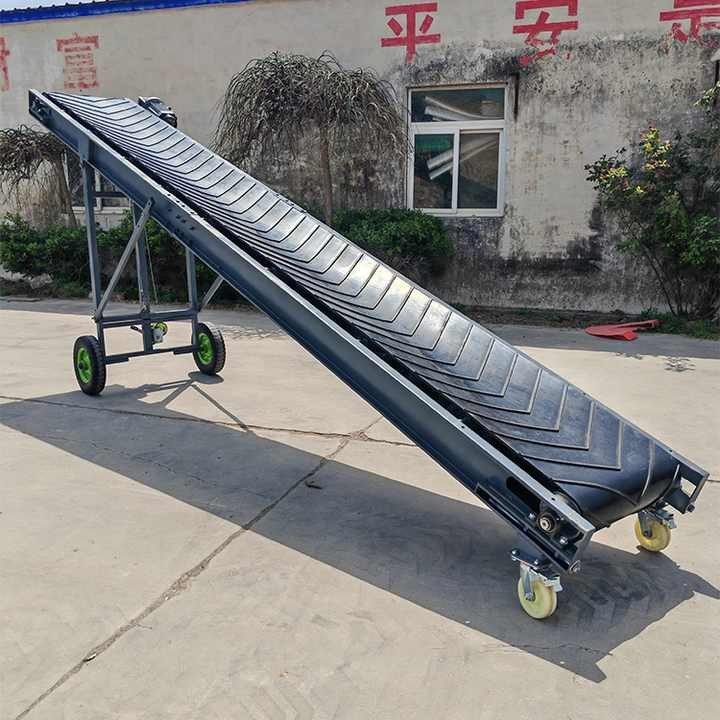 High Angle Conveying EP100/EP150/EP200 Inclined Conveyor Belts With Low Energy Consumption