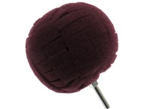 Quality Bordeaux Red 80mm Car Wash Sponge Ball For Car Wax And Car Polishing wholesale