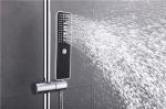Home Hotel Deluxe Black Shower Head Faucet Set , 2-5 Shower Faucet Set