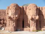 Red sandstone sculpture project for Inner Mongolia