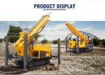 Crawler Pneumatic Borewell Drilling Machine 350 Meters Depth