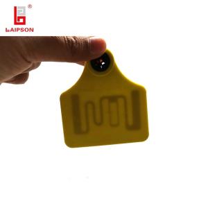 Quality TPU 75MM Long Range UHF RFID Long Range Uhf Rfid Livestock Ear Tag For Tracking Cow Horse wholesale