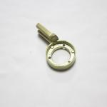 ISO9001 Rustproof Aluminum Die Casting Parts Plating Golden Surface