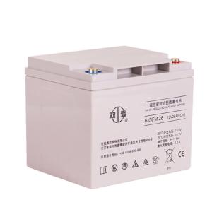 Quality Shuangdeng 6-GFM-26 Lead Acid Battery 12V26Ah For Solar Energy Storage Power System wholesale