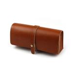 Soft pu leather sewing eyewear glasses sunglasses case