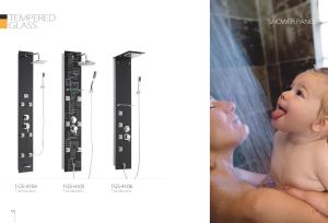 Quality Convenient Comfort Shower Columns Panels Free Standing KPNGS4105 wholesale