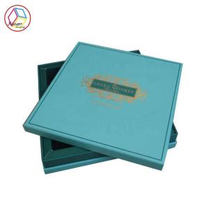 Quality Festival Chocolate Sweet Gift Boxes Green Color CMYK Pantone Printing wholesale