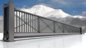 Quality Aluminum Trackless Auto Electric Cantilever Sliding Gates For Villa Security wholesale