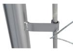 Removable Temporary Dog Fence Outdoor Dog Barrier For Yard Anti Impact