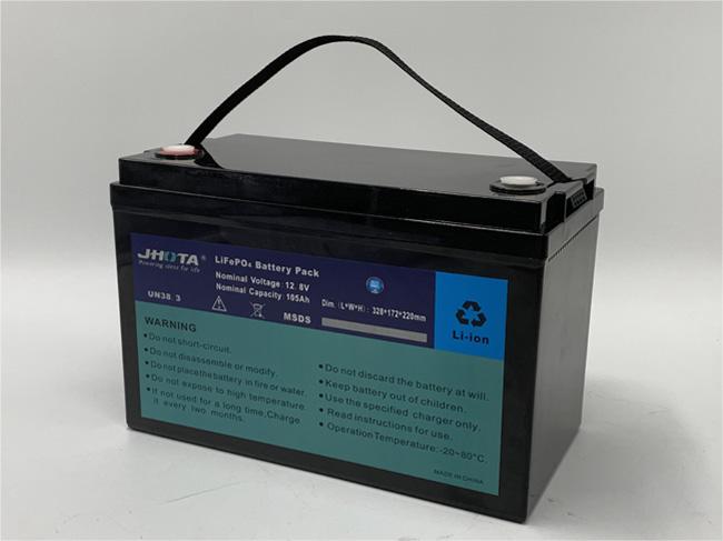 Efficient Lead Acid Batteries , 12.8V 105Ah Lithium Battery Packs