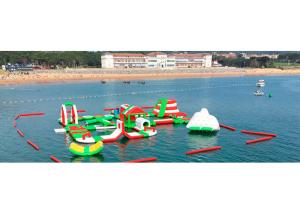 Quality Customized Kids Giant Inflatable Water Park for Sea / Lake / Ocean wholesale