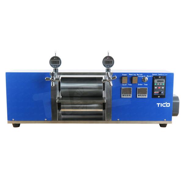 Speed Adjustable Battery Calendering Machine 200mm Hot Rolling Press Calendar