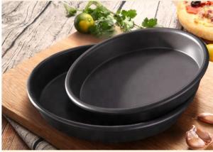 Quality RK Bakeware China Foodservice NSF Round Aluminum Cake Pan, Hard Coat Round Pizza Pan wholesale