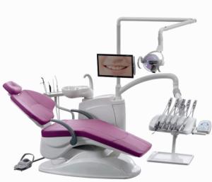Quality Luxury Dental Unit with Good quality, true leather cushion,sensor,3 programmes wholesale