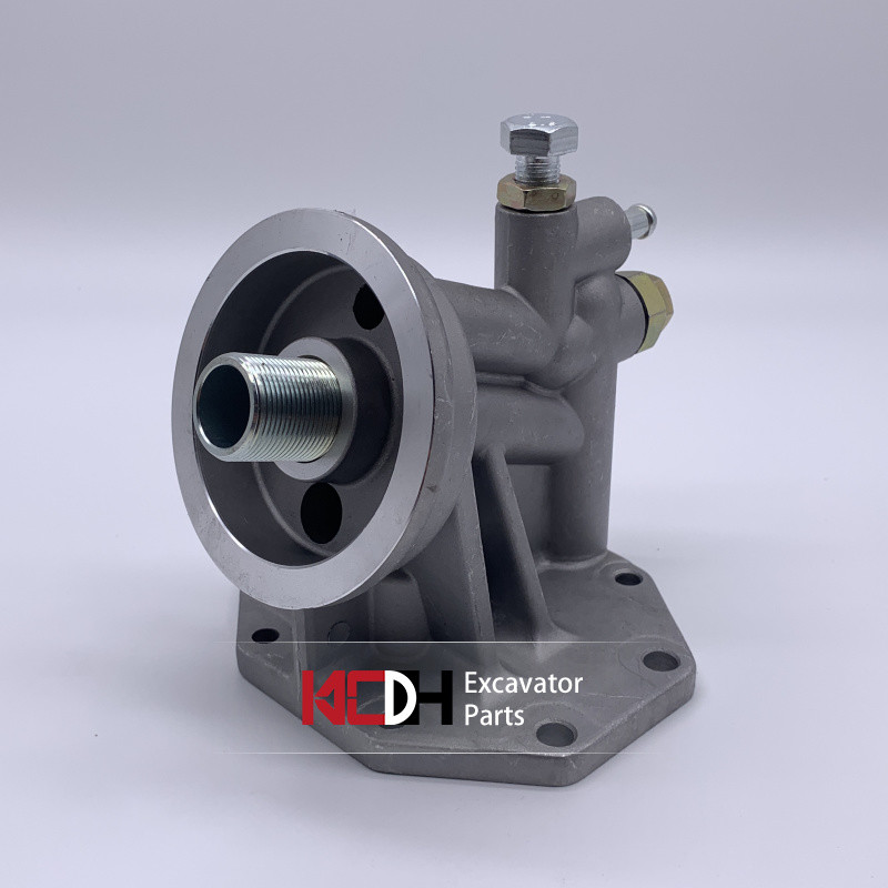 312D 315D 320C 320D 323D excavator parts 1R-0739 oil filter base 1R0739 aluminum eight-hole base, suitable for air f