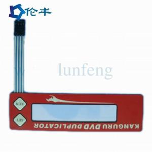 Quality Polyethylene Membrane Switch Overlay RAL Color 3M467 Tactile Dome Button wholesale