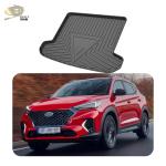 Matte Black Boot Mat Exterior Body Kits For Tucson 2020 2019 Rainproof Truck