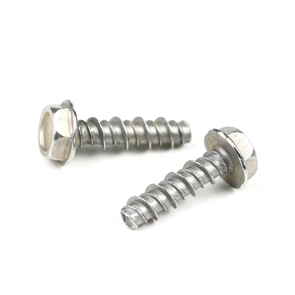 Durable Stainless Steel 410 Hex Head High Low Thread Metal Drywall Screws Wood
