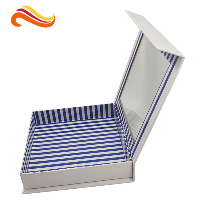 Presentation Gift Box Packaging Customized Size Durable With Logo Foil Stamping