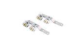 Silent Sealing Curtain Tracks Black Aluminum Curtain Accessories Rails For