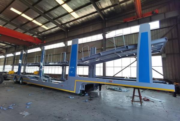 18-30T Loading Weight Hydraulic Lifting 3 Axle 10 Units Transport Carrier Car