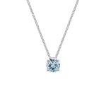 The Elegant Simplicity Of This Interwoven Aquamarine Necklace