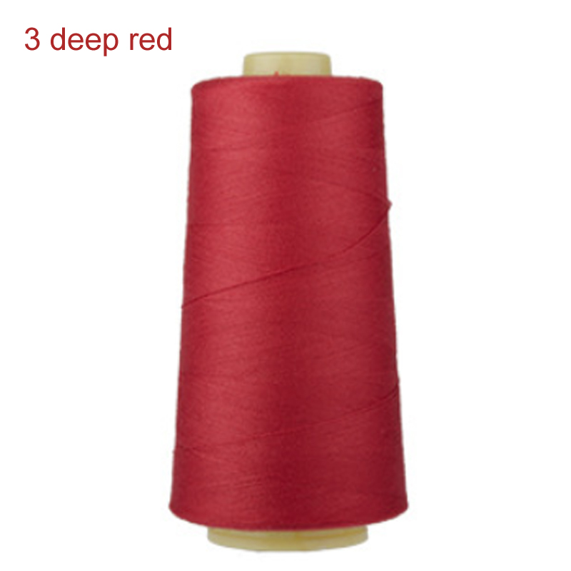 Wholesale 2500yards for clothing accessories colorful 100% Spun nylon sewing thread