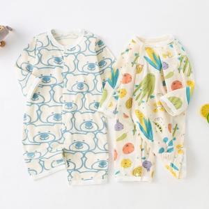 Quality Custom printing with Snap Crotch Baby Bodysuit Romper 100% cotton Baby Romper wholesale