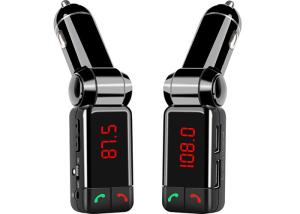 Quality Professional Grade Bluetooth Car Charger Full Frequency FM Transmitter wholesale
