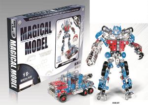Quality EN71 7P Alloy Assembling Children'S Building Blocks 563 Pcs DIY Educational wholesale