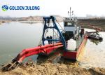 River Sand Mining Equipment Jet Suction Dredger with Reliable Hydraulic System
