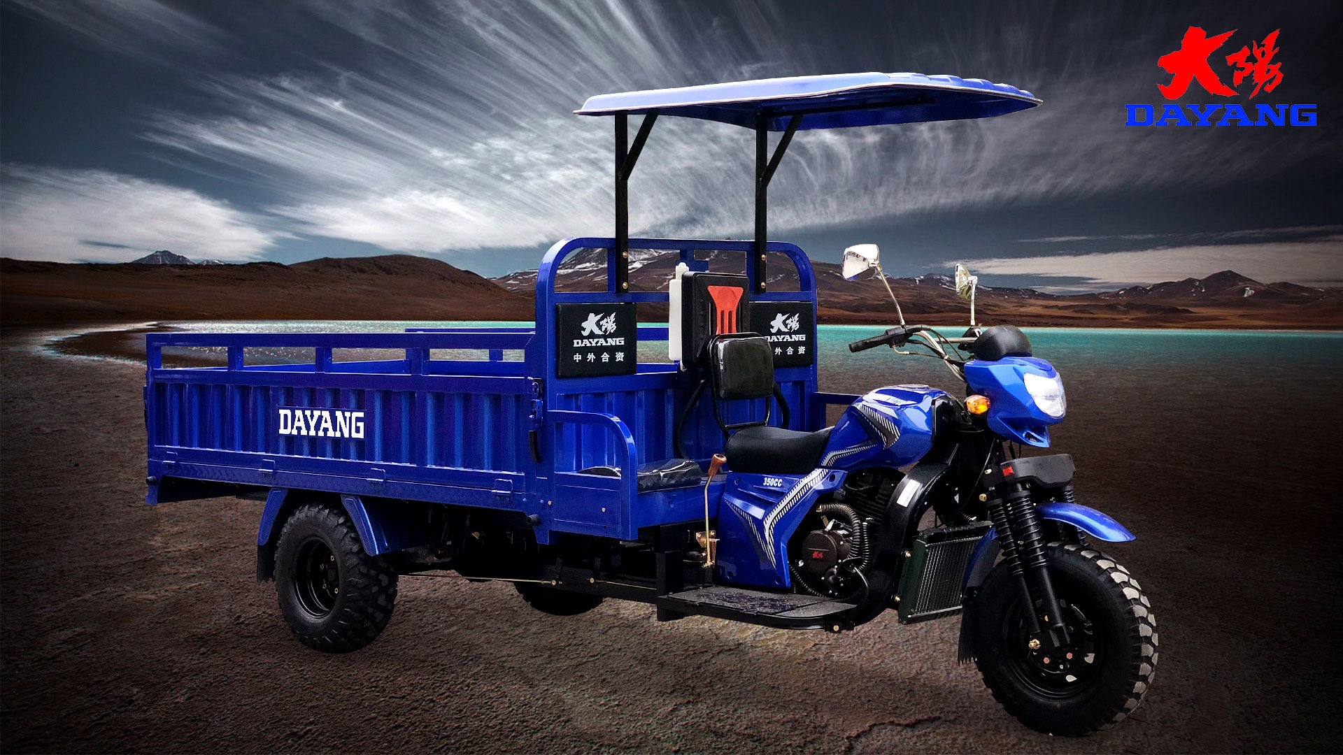 2022 High Popularity Adult Gasoline Motorcycle 250cc Adult Cargo Moto Truck Tricycle