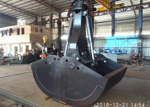 Quality Material Handling Excavator Rotating Grapple 2100kg 3 Cum Grab Capacity Heavy Duty wholesale