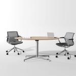 70.8 Incn Office Conference Table 4 Person Oval Boardroom Table