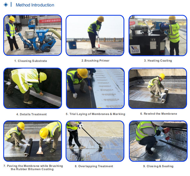 NRB Non Curing Rubber Bituminous Waterproofing Coating Paint