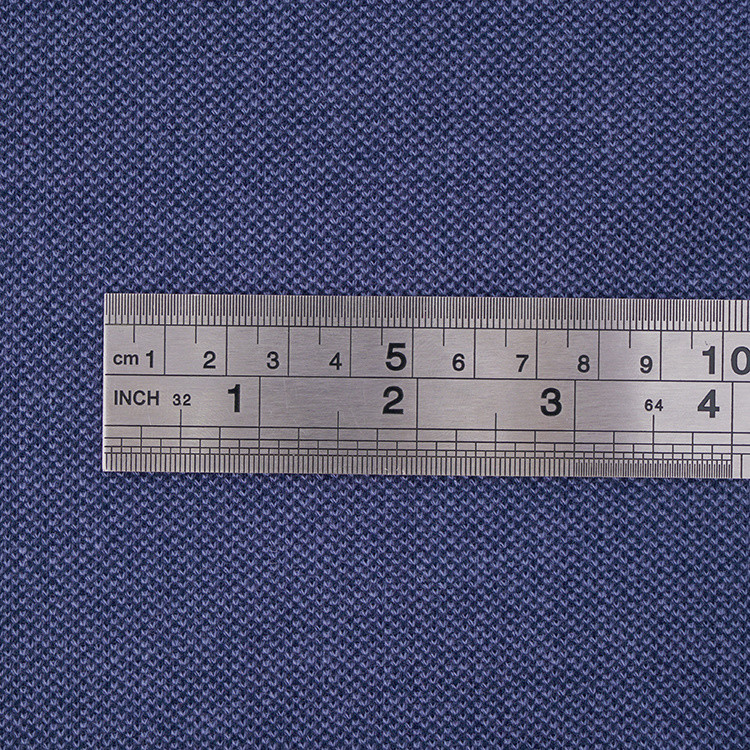 Single Face Cotton French Terry Fabric 40S Low Shrinkage Yarn Dyed Cloth