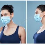3 Ply Nonwoven FDA Single Use Face Mask
