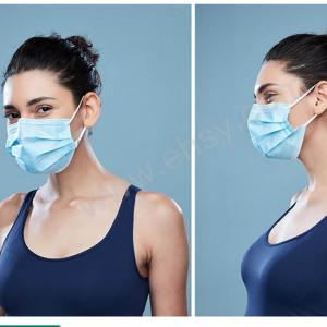Quality 3 Ply Nonwoven FDA Single Use Face Mask wholesale