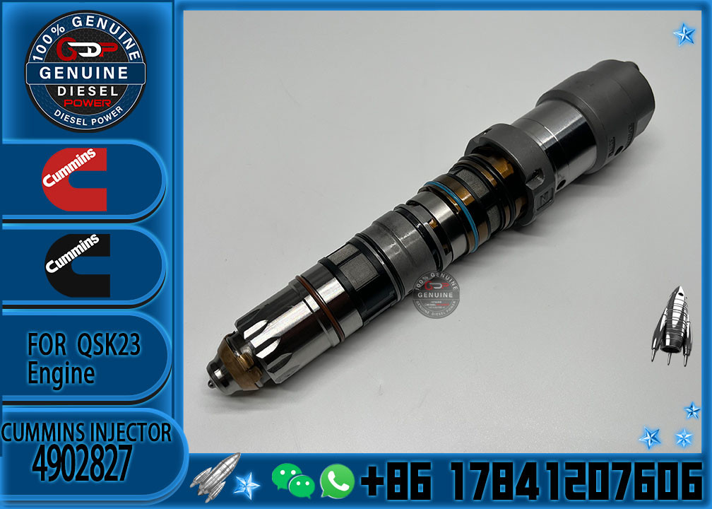 Fuel Injector 4902827 For Diesel Truck Engine QSK23 QSK60 Fuel Injection Parts