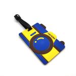 Cartoon Silicone Luggage Tags for Suitcases and Schoolbags on Summer Vacation