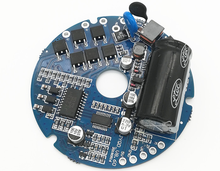 110V High Voltage Brushless DC Motor Driver 150W Round Brushless DC Controller