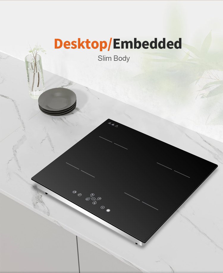 Microcomputer Control Electric Induction Hobs 220v Hot Pot Induction Cooktop