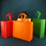 AZO Free Breathable Custom Printed Non Woven Tote Bags Folding Laminated