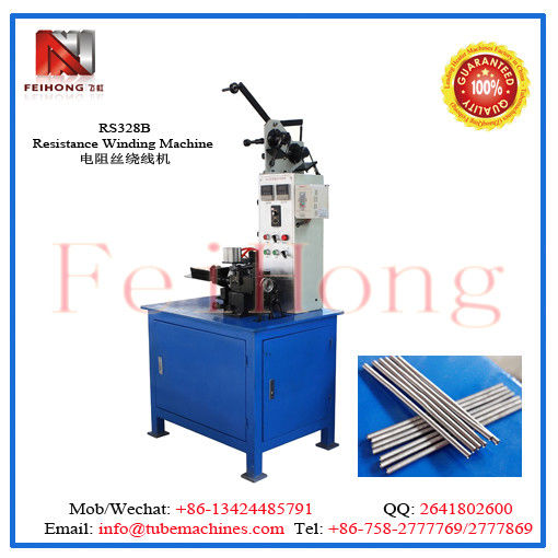 Coiling machine for tubular heater