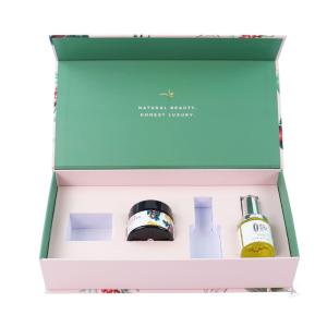 Quality Smart Empty Black Magnetic Perfume Bottle Packaging Box With Eva Luxury Gift wholesale