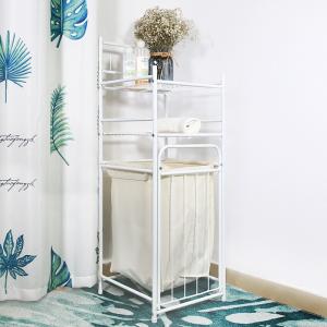 Quality Detachable W35.5cm Steel Laundry Basket for Bathroom wholesale