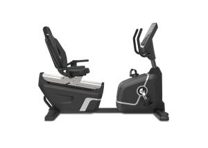 Quality Recumbent Magnetic Stationary Exercise Bike / Cardio Bike Machine With Backrest wholesale