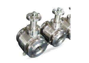 Quality High Pressure 3 Piece Forged Ball Valves Flanged wholesale