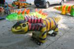 Super Cute Flexible Dinosaur Toy Car 12V Battery Driven For Shopping Mall